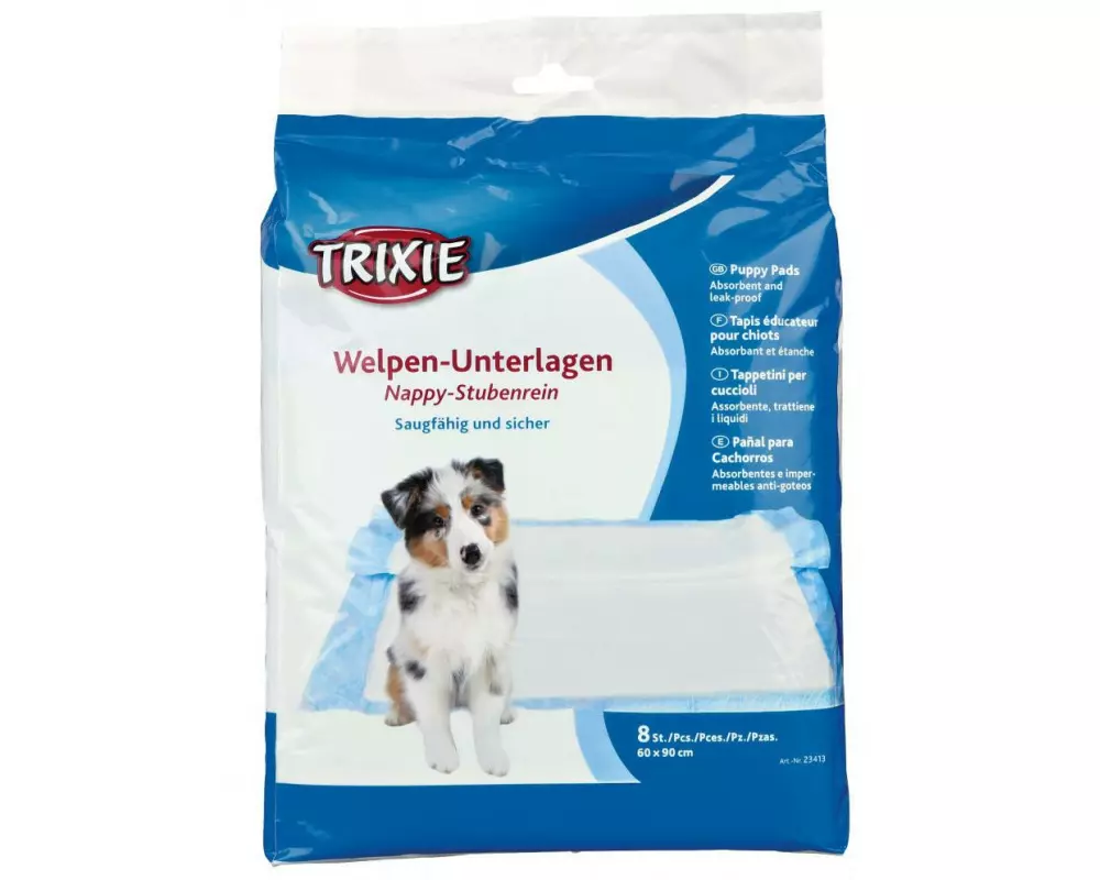 Trixie Hygiene-Unterlage Nappy Stubenrein, 60 x 90 cm, 8 Stk.