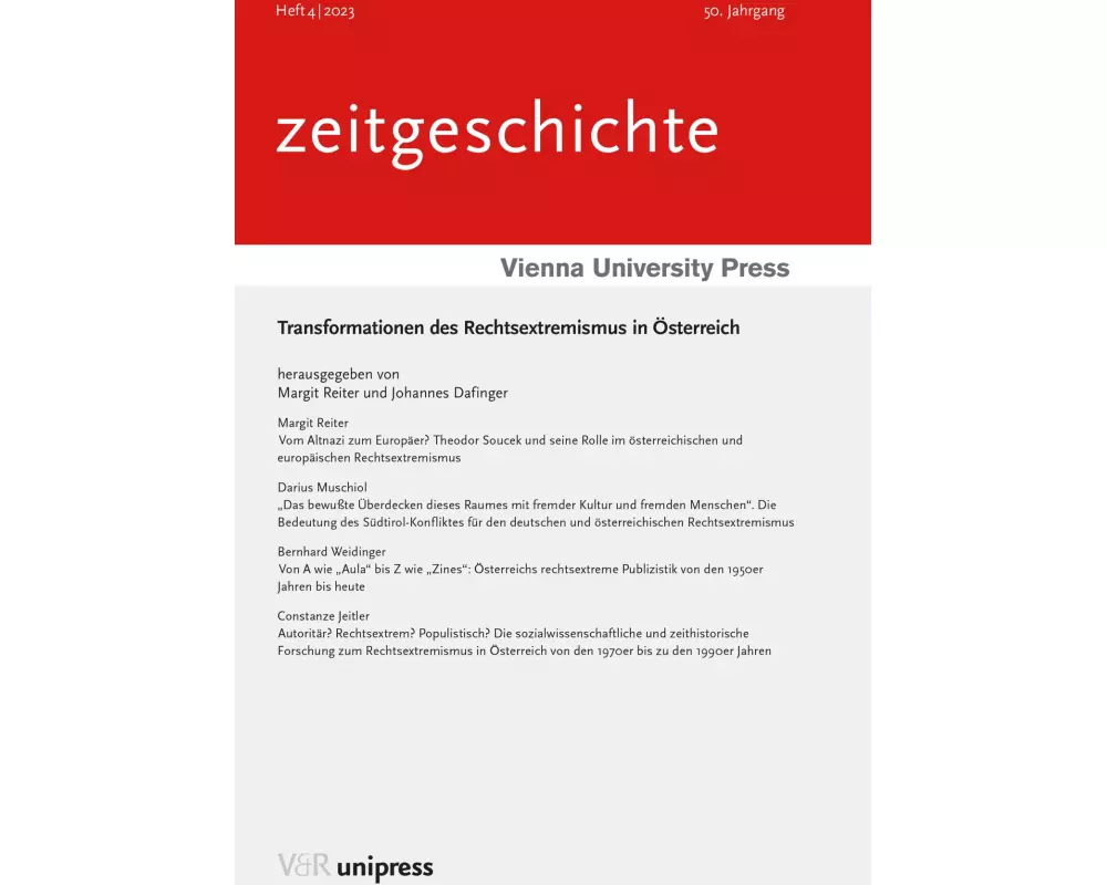 Transformationen des Rechtsextremismus in Österreich