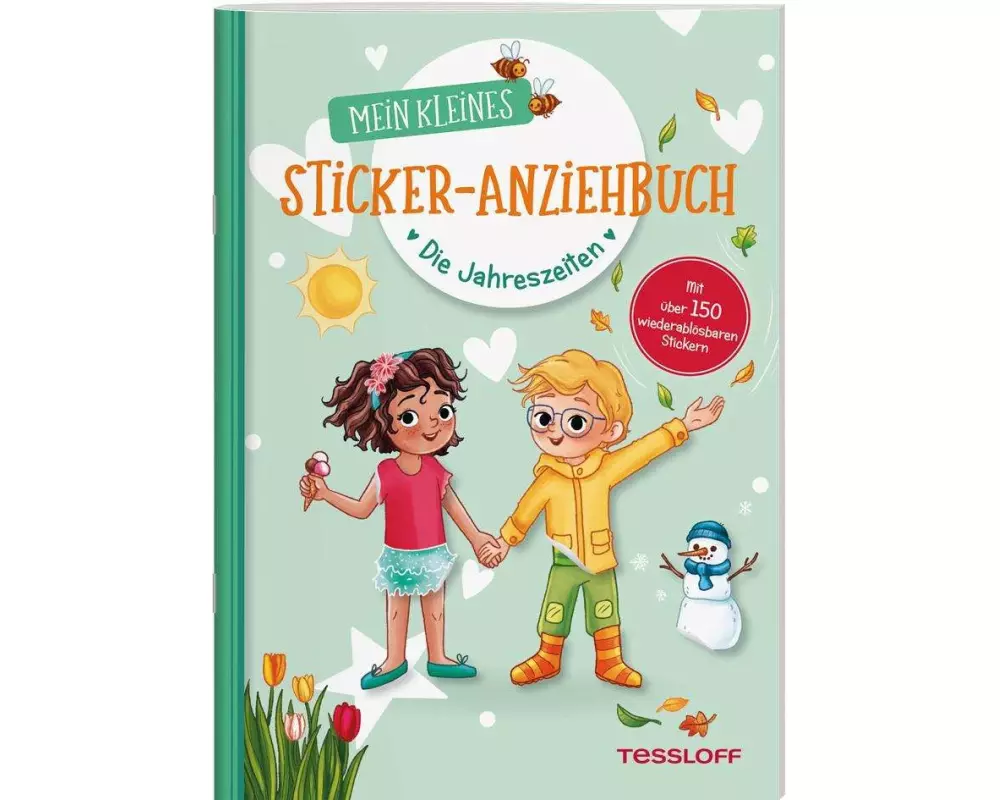Mein kleines Sticker-Anziehbuch. Die Jahreszeiten
