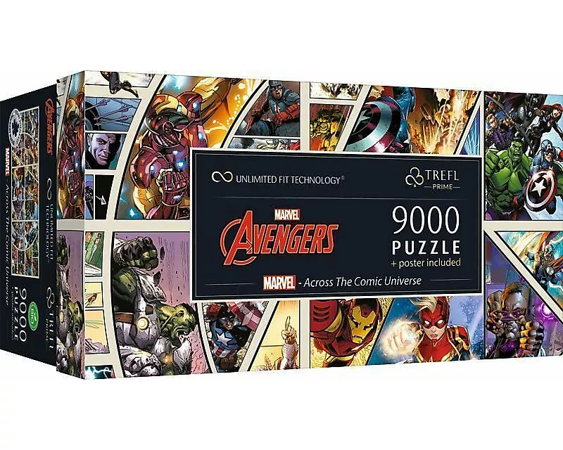 UFT Puzzle 9000 - Marvel - Across the Comic Universe