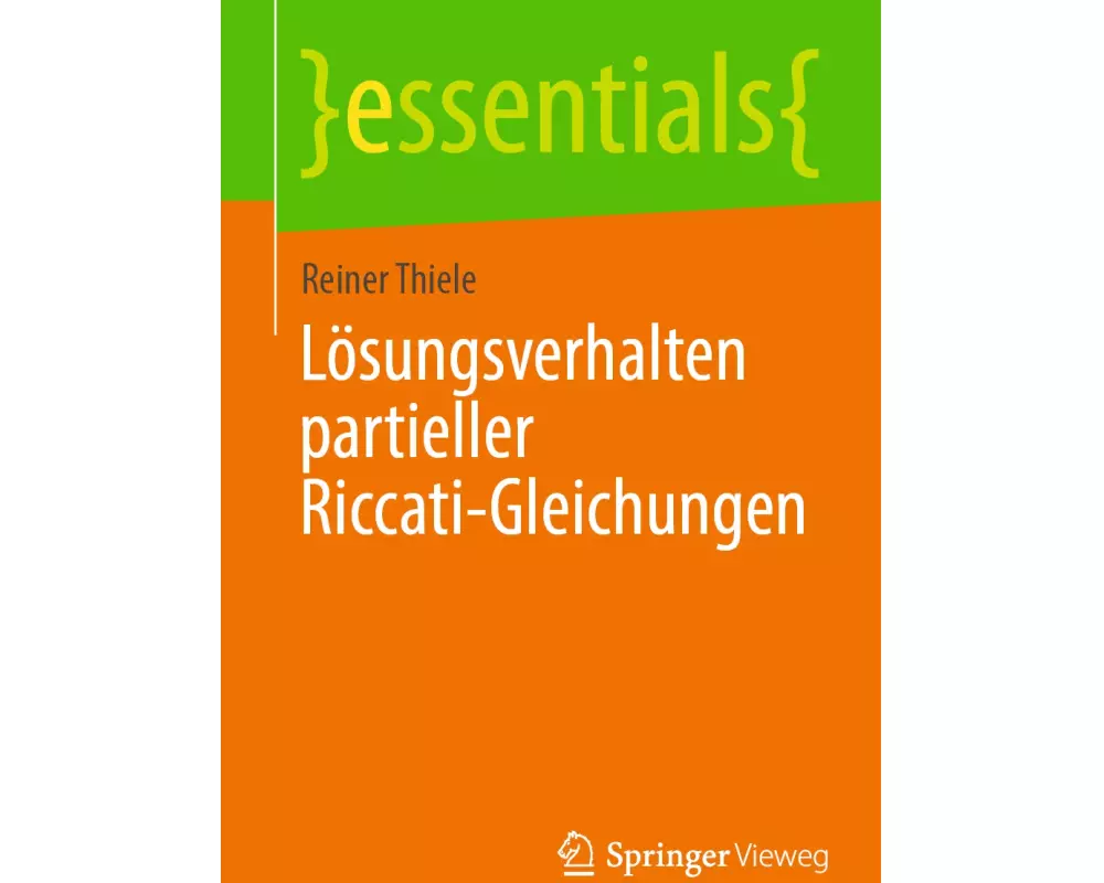 Lösungsverhalten partieller Riccati-Gleichungen