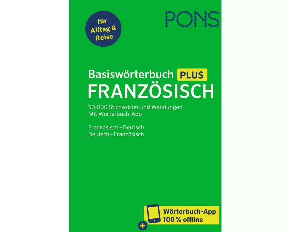 PONS Basiswörterbuch Plus Französisch
