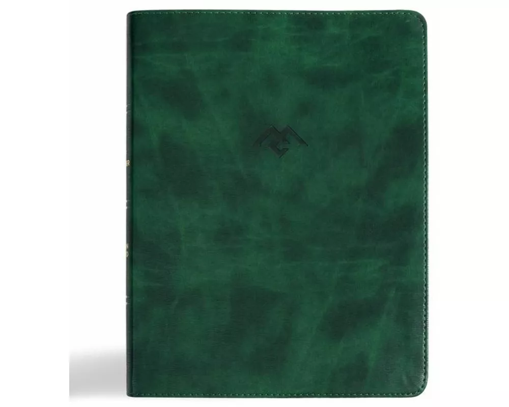 CSB Men of Character Bible, Revised and Updated, Forest Leathertouch, Indexed