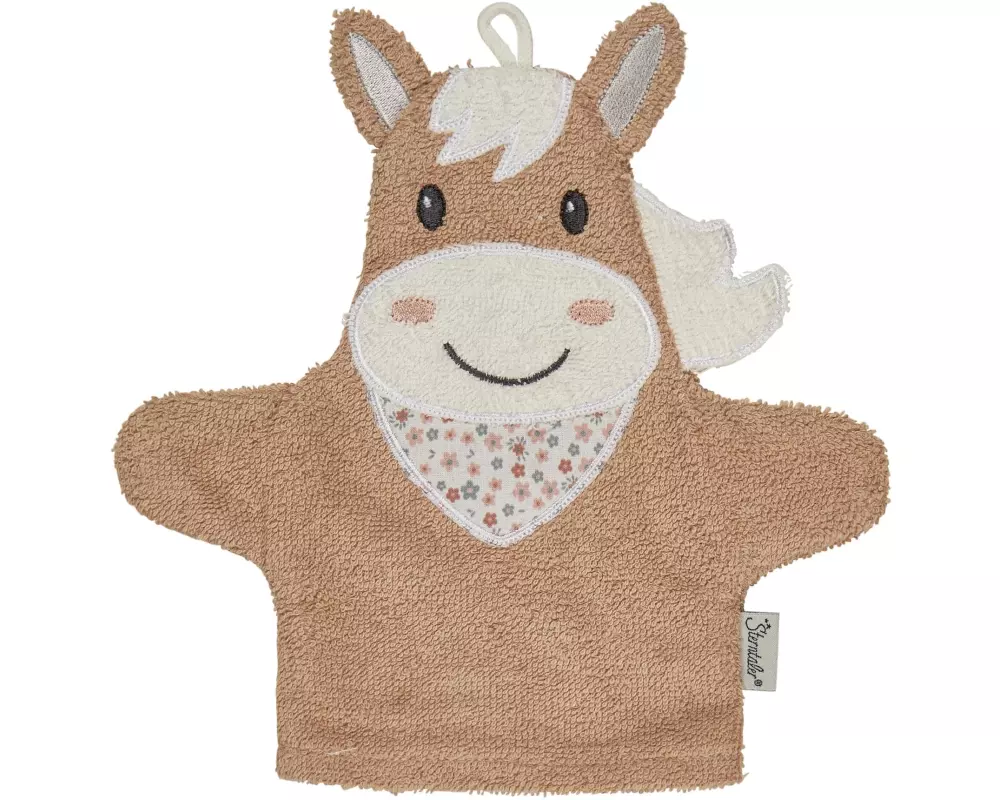 Sterntaler Baby-Waschhandschuh Pferd Sunny
