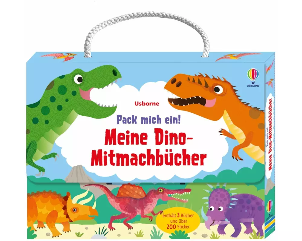Pack mich ein! Meine Dino-Mitmachbücher