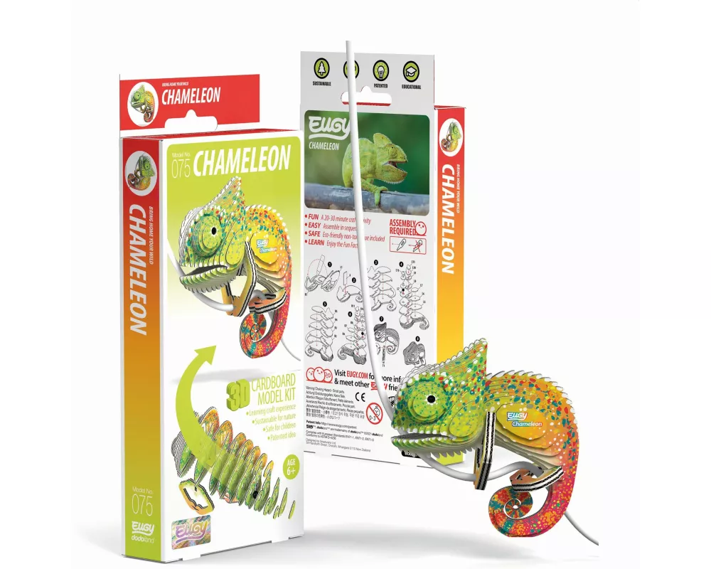 3D Bastelset Chamäleon