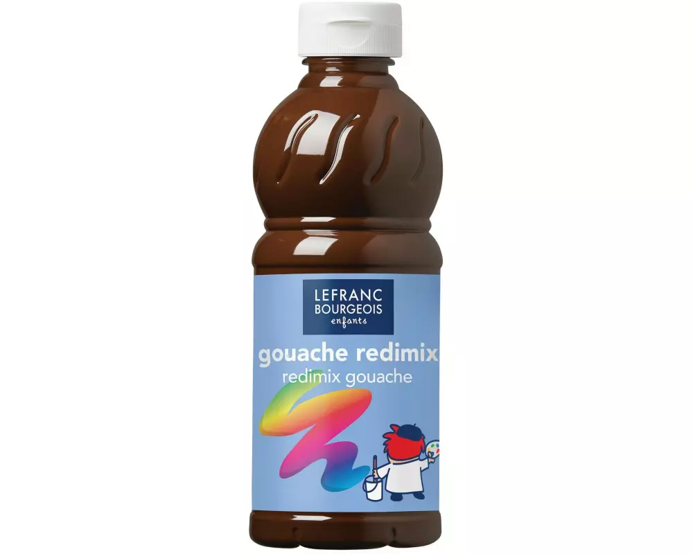 LEFRANC Temperafarben Redimix 500 ml, Umbra