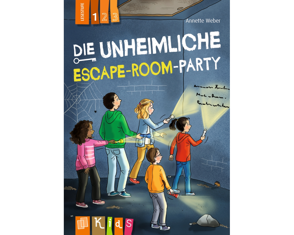 Die unheimliche Escape-Room-Party – Lesestufe 1