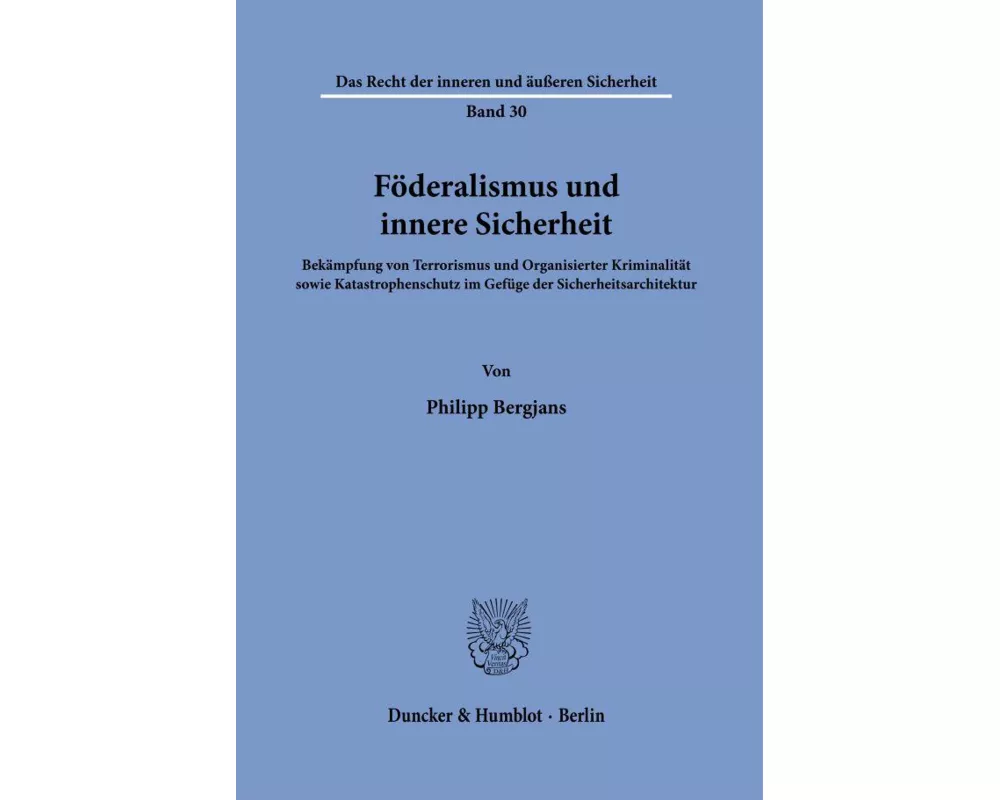 Föderalismus und innere Sicherheit