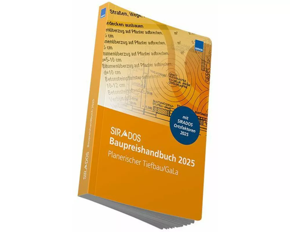 SIRADOS Baupreishandbuch Planerischer Tiefbau/GaLa