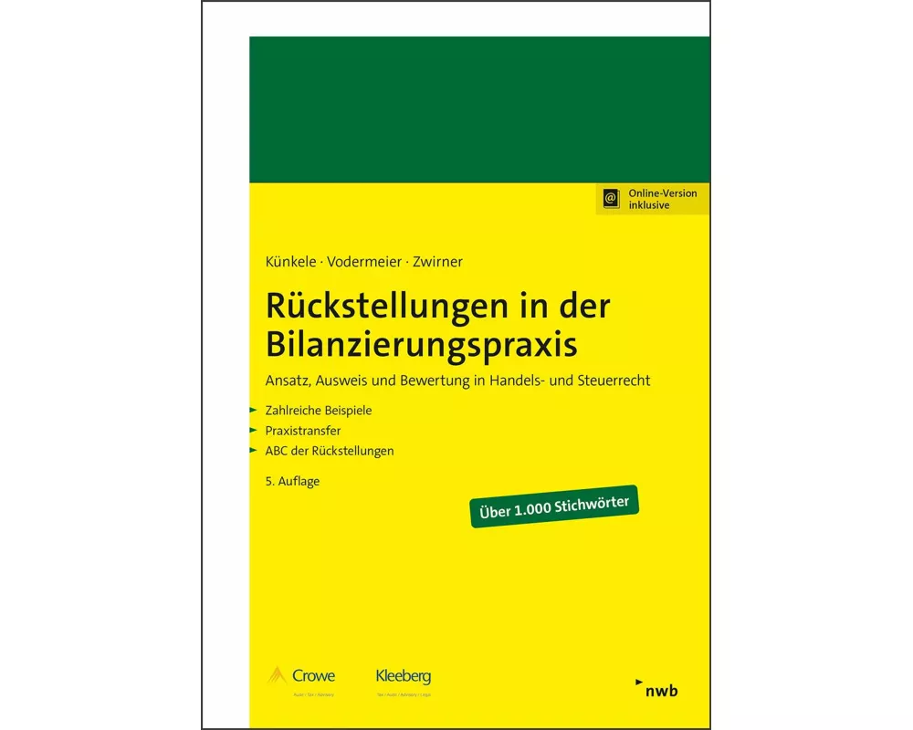 Rückstellungen in der Bilanzierungspraxis