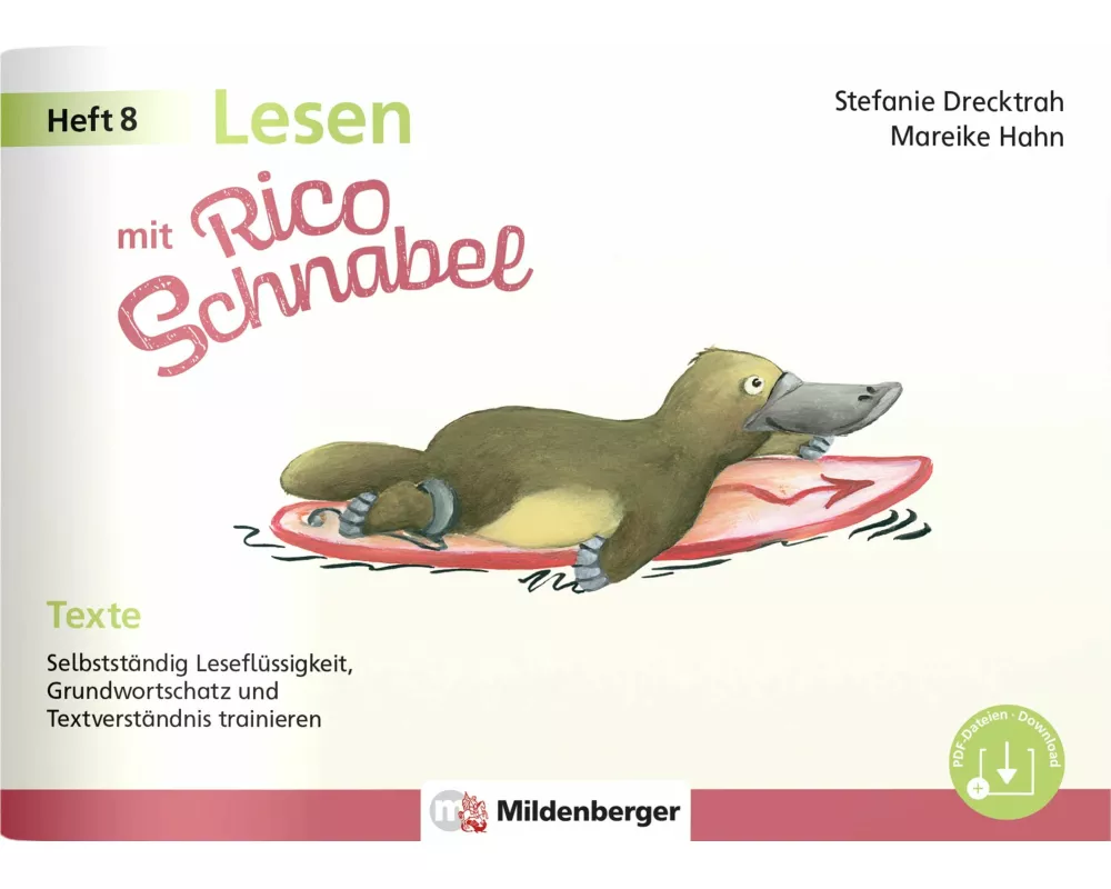 Lesen mit Rico Schnabel, Heft 8: Texte