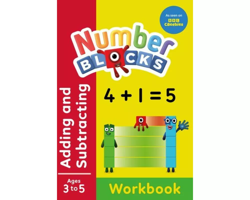 Numberblocks Adding and Subtracting (Red Level Workbook)