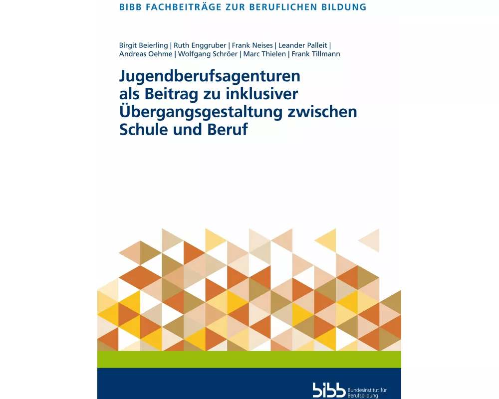 Jugendberufsagenturen als Beitrag zu inklusiver bergangsgestaltung zwischen Schule und Beruf