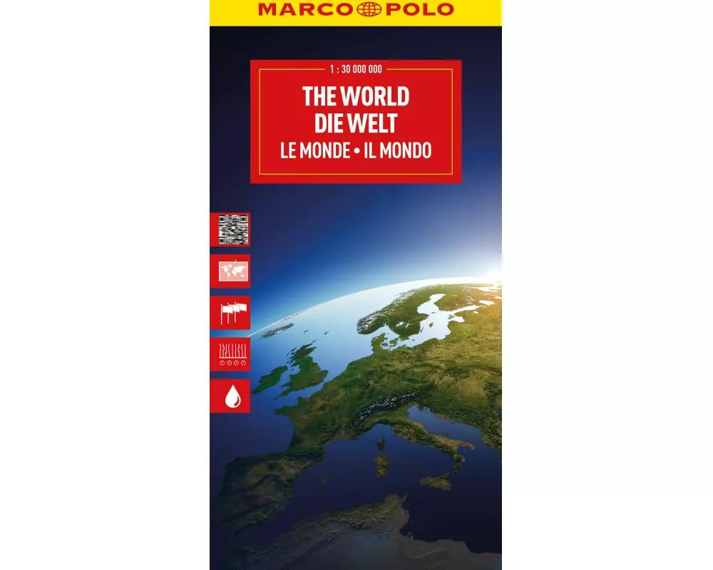 MARCO POLO Reisekarte Die Welt 1:30 Mio