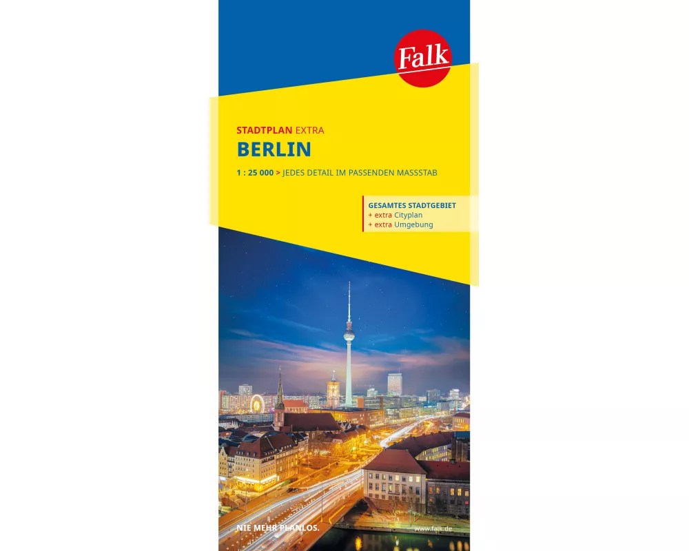 Falk Stadtplan Extra Berlin 1:25.000