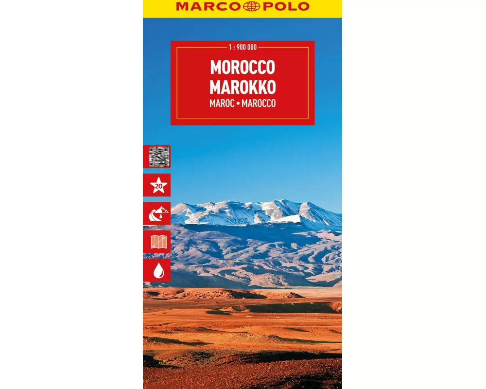 MARCO POLO Reisekarte Marokko 1:900.000