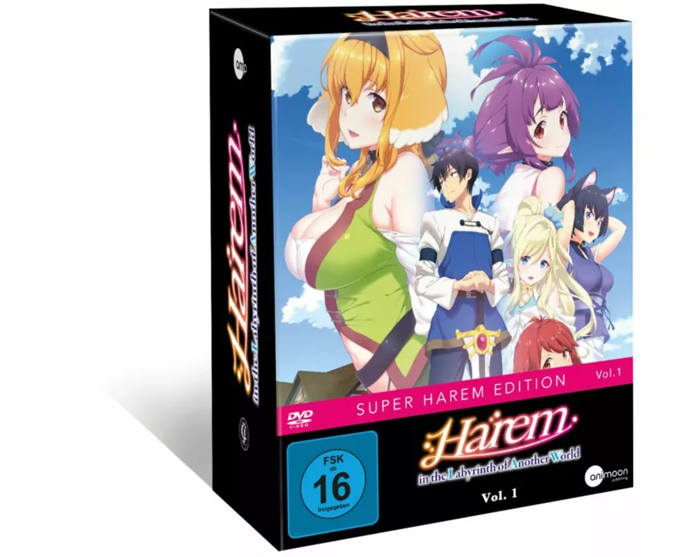 Harem in the Labyrinth of Another World - DVD Vol. 1 mit Sammelschuber