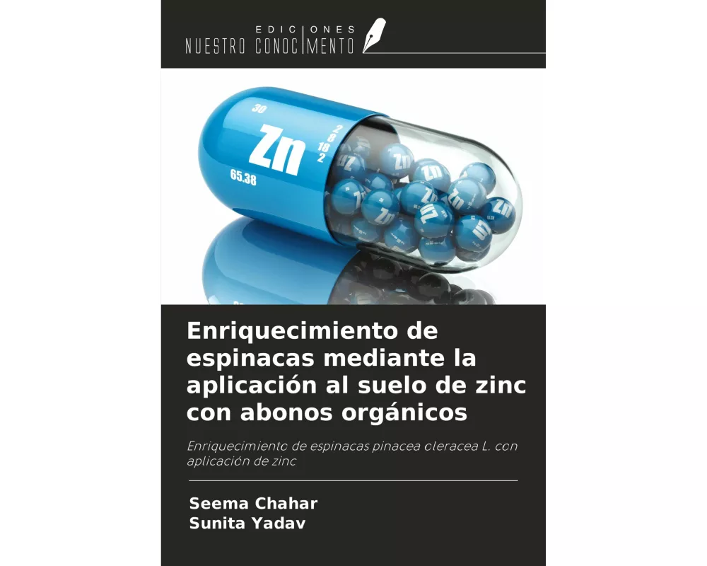 Enriquecimiento de espinacas mediante la aplicación al suelo de zinc con abonos orgánicos