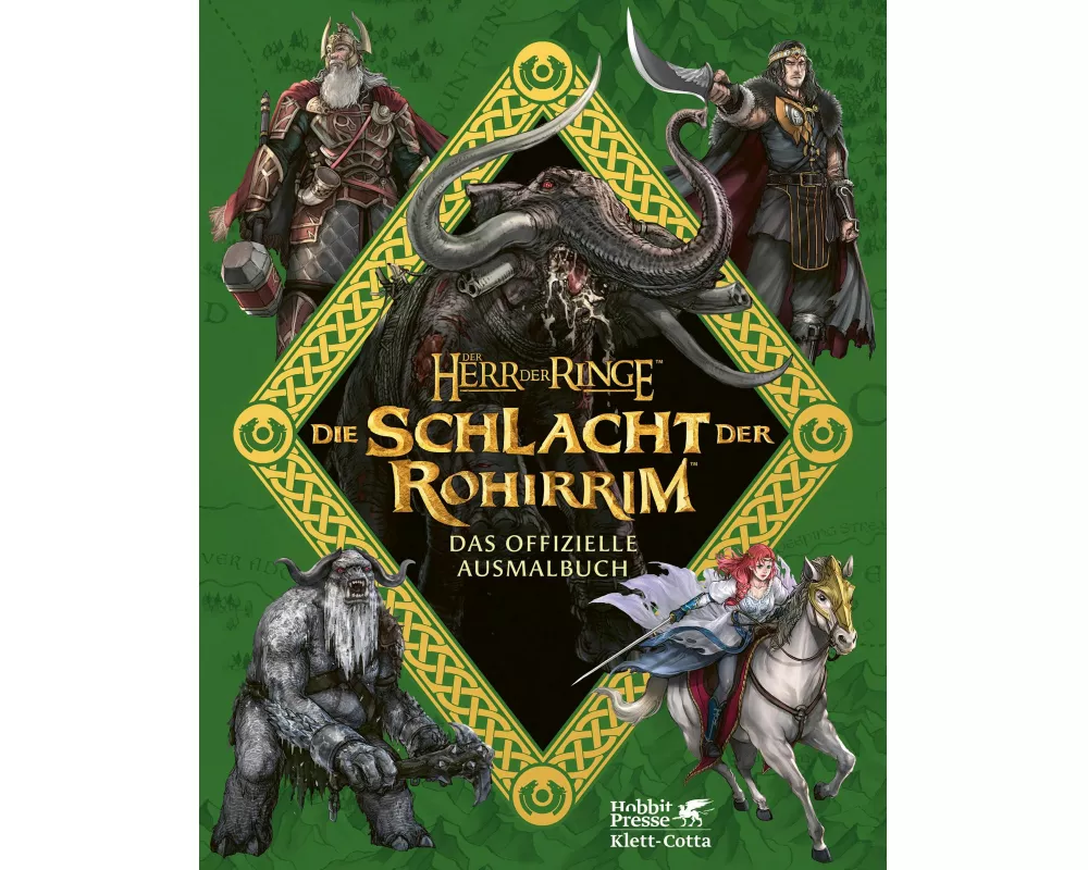 Der Herr der Ringe: Die Schlacht der Rohirrim - Das offizielle Ausmalbuch