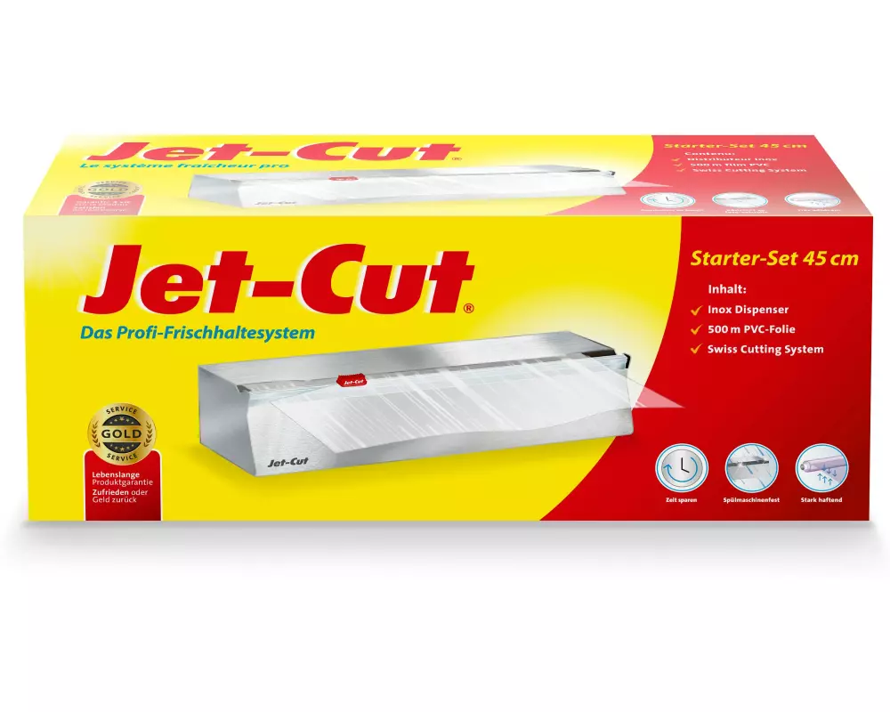 Jet-Cut Frischhaltefolie Nachfüllsystem 45C Silber