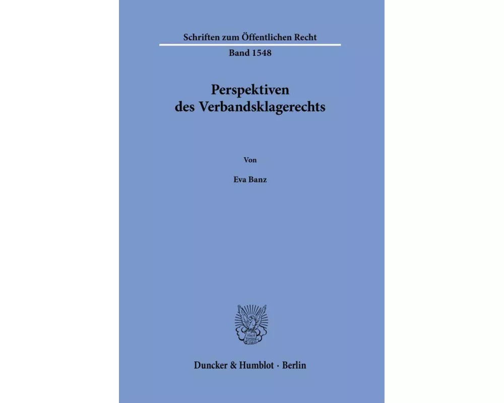 Perspektiven des Verbandsklagerechts