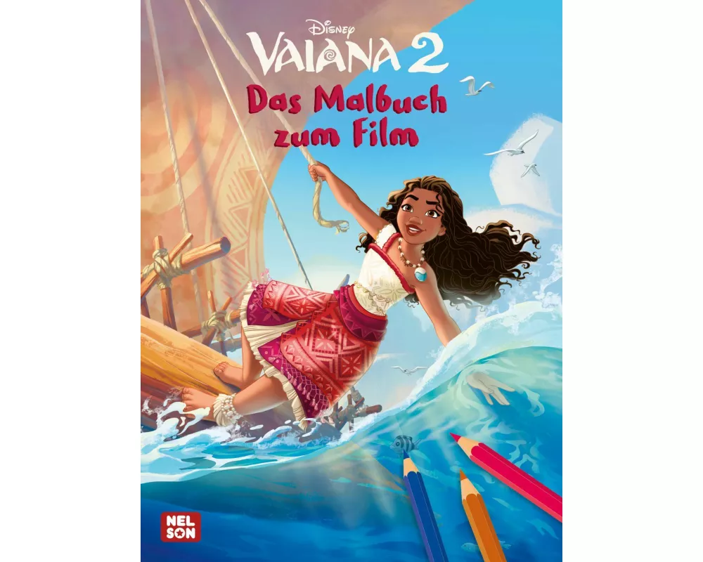 Disney Kreative Beschäftigung: Vaiana 2: Das Malbuch zum Film