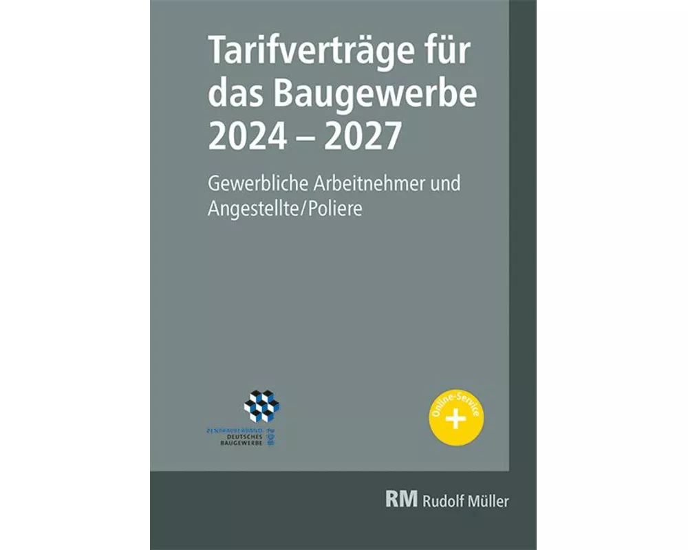 Tarifverträge für das Baugewerbe 2024-2027