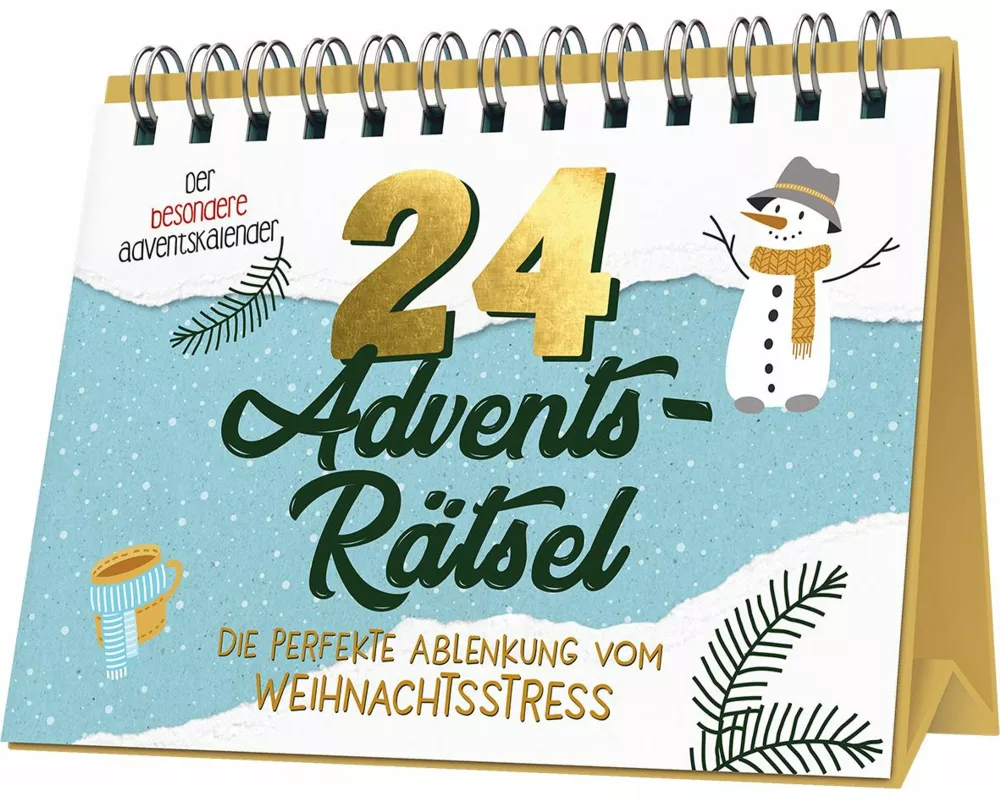 24 Adventsrätsel I Die perfekte Ablenkung vom Weihnachtsstress