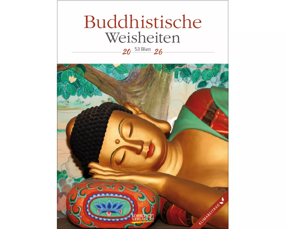 Buddhistische Weisheiten 2026
