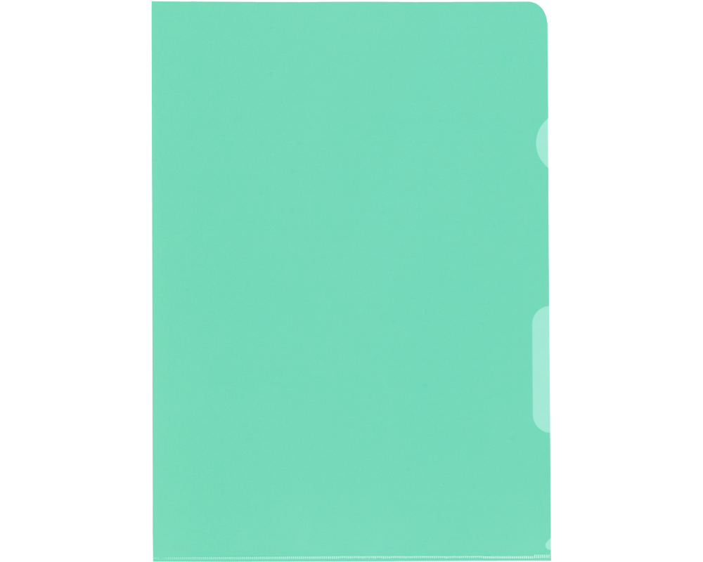 KOLMA Sichtmappen A4 59.444.01 grün, soft 100 Stück