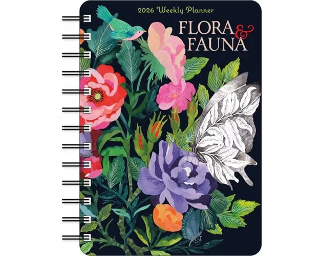 Flora & Fauna 2026 Weekly Planner Calendar
