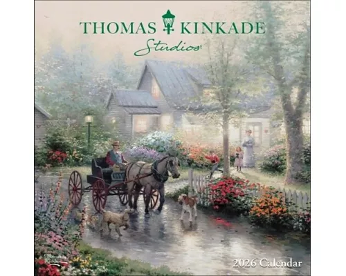 Thomas Kinkade Studios 2026 Mini Wall Calendar