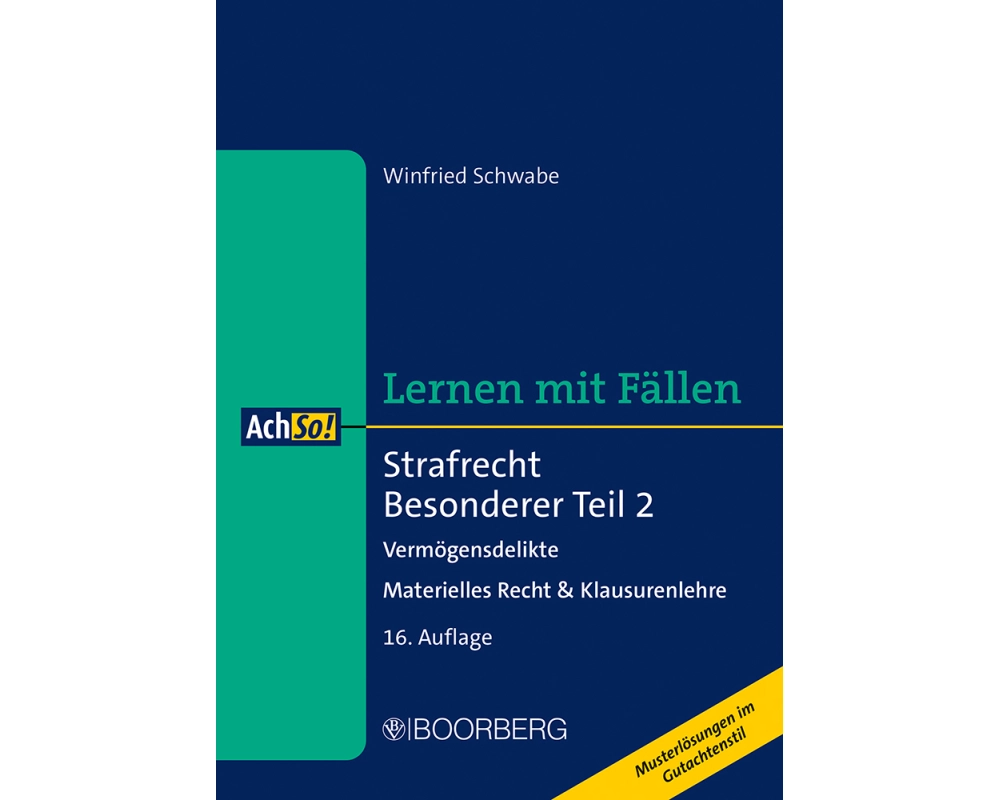 Strafrecht Besonderer Teil 2