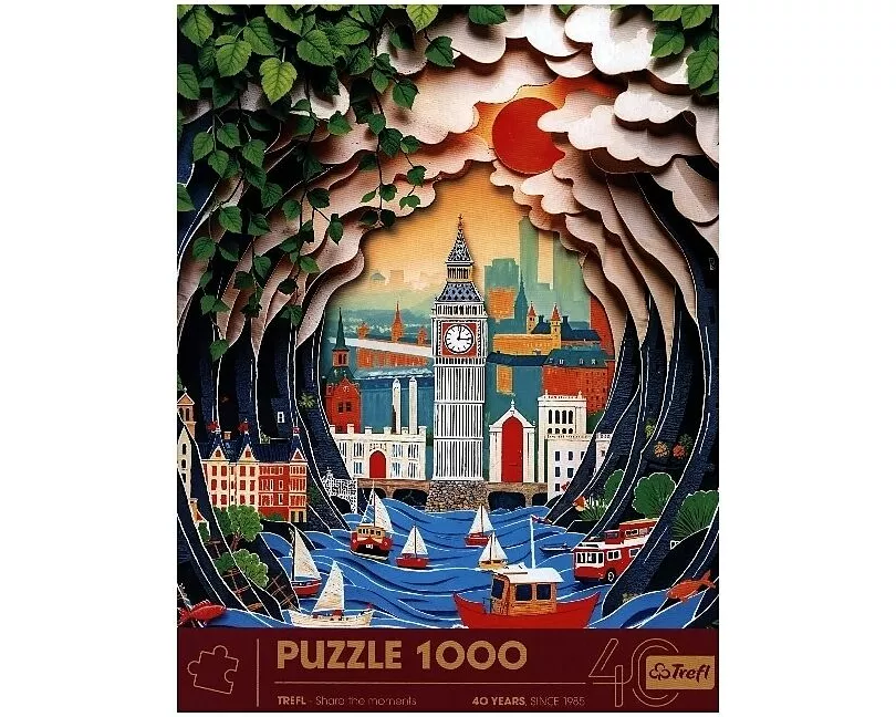 Puzzle Premium Plus 1000 - Jubiläum - London
