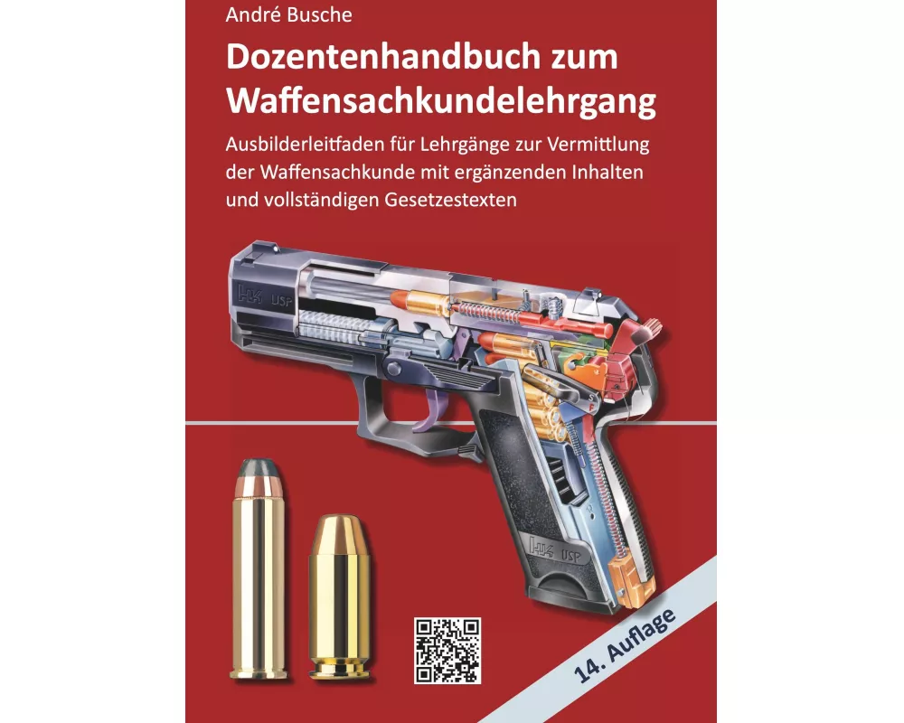 Dozentenhandbuch zum Waffensachkundelehrgang