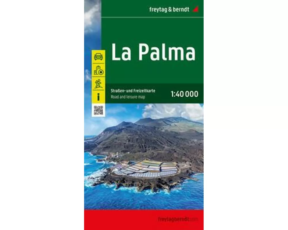 La Palma, Straßen- und Freizeitkarte 1:40.000, freytag & berndt