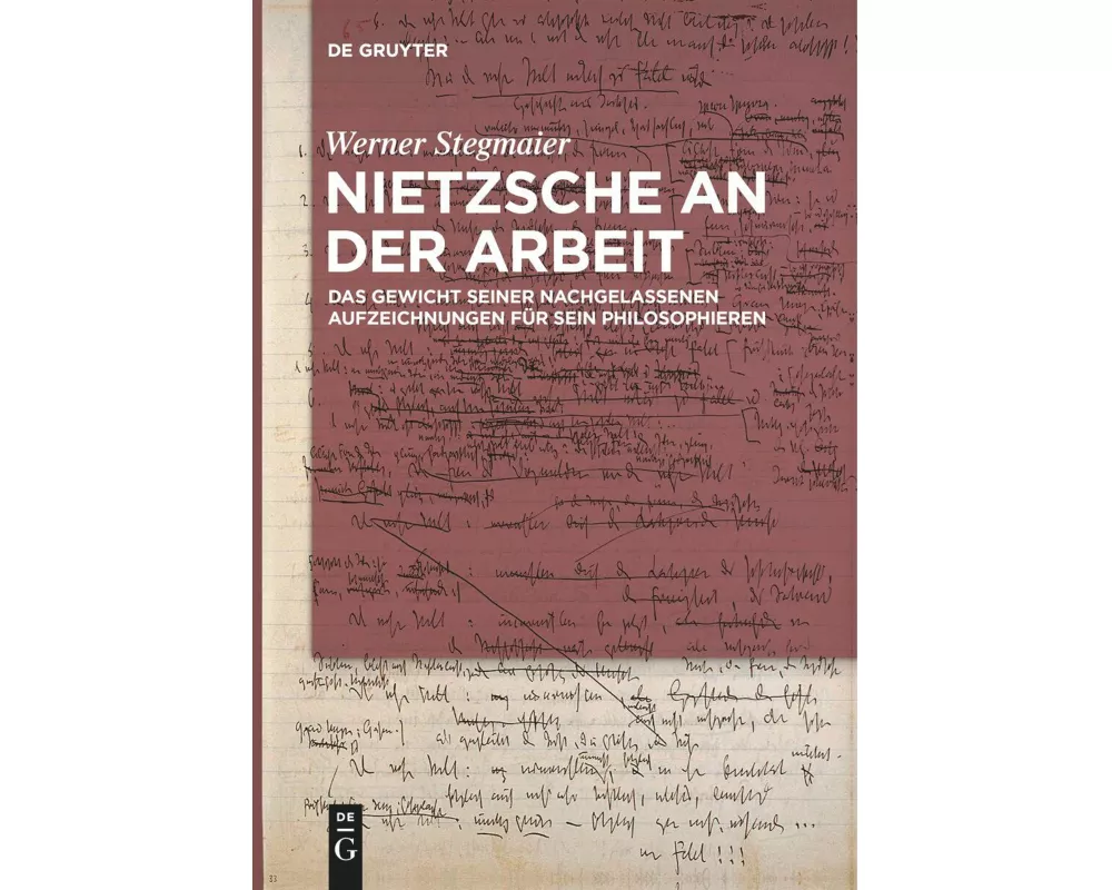Nietzsche an der Arbeit