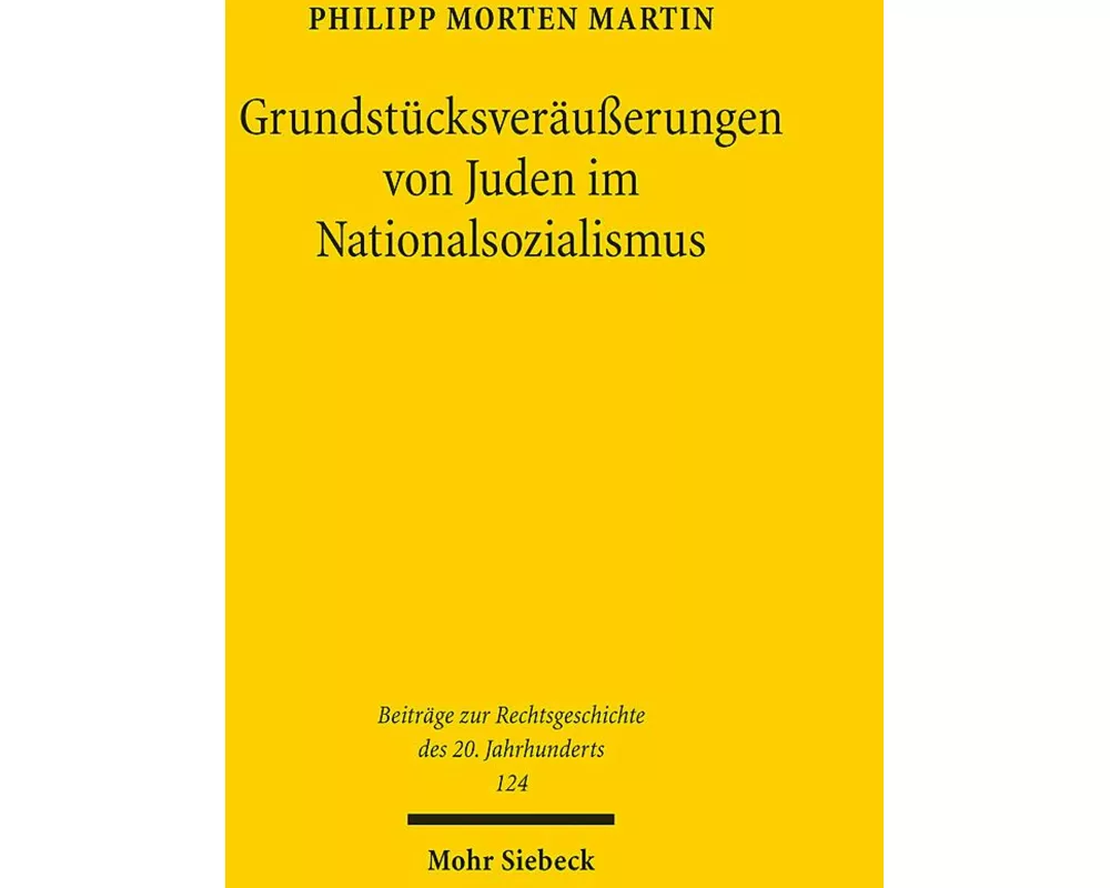 Grundstücksveräußerungen von Juden im Nationalsozialismus