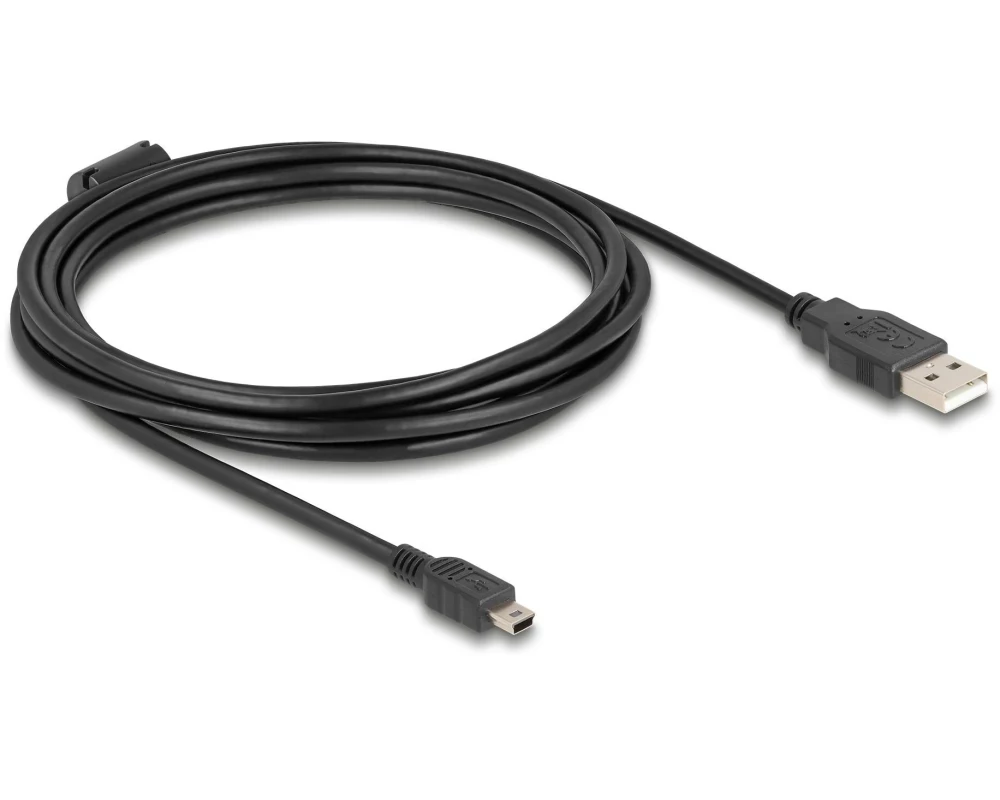 Delock 3m, USB 2.0-A/USB 2.0 Mini-B USB-A - Mini-USB B 3 m