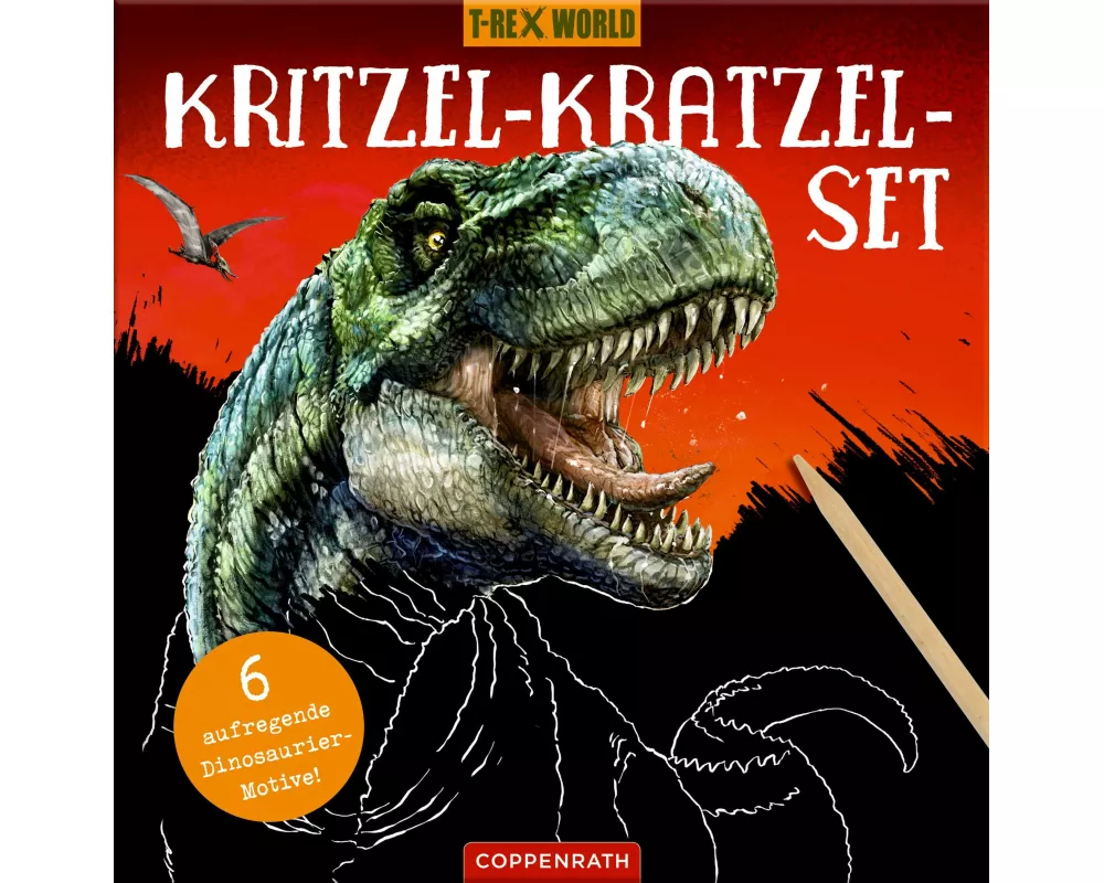 Kritzel-Kratzel-Set (T-Rex)