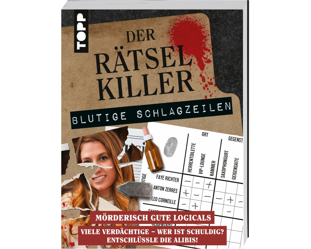 Der Rätselkiller: Blutige Schlagzeilen – Mörderisch gute Logicals