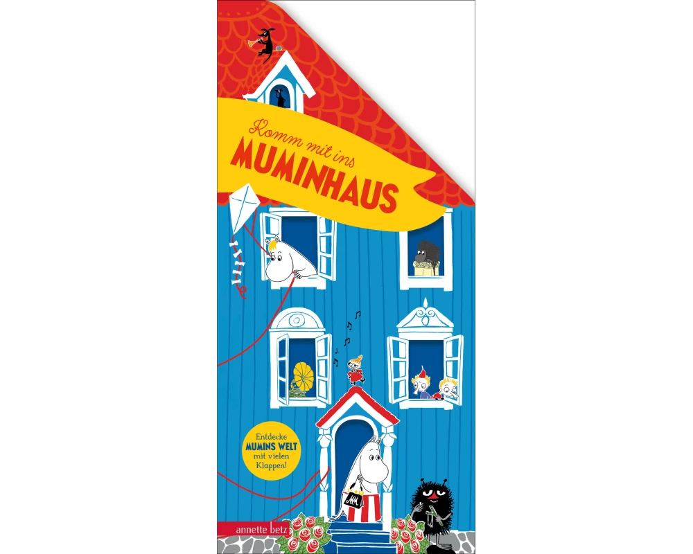 Komm mit ins Muminhaus - Das Pappbilderbuch über das Zuhause der Muminfamilie. Mit vielen Klappen zum Suchen und Entdecken für Kinder ab 3 Jahren