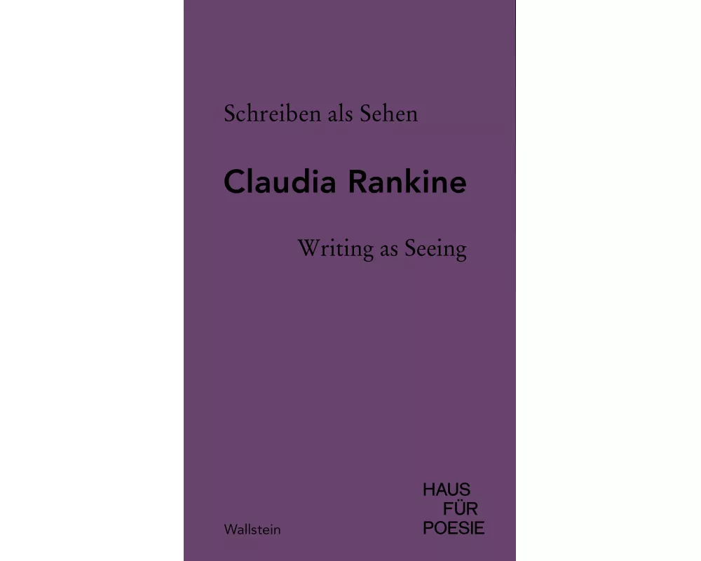 Schreiben als Sehen | Writing as Seeing