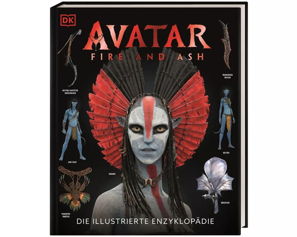 Avatar Fire and Ash Die illustrierte Enzyklopädie