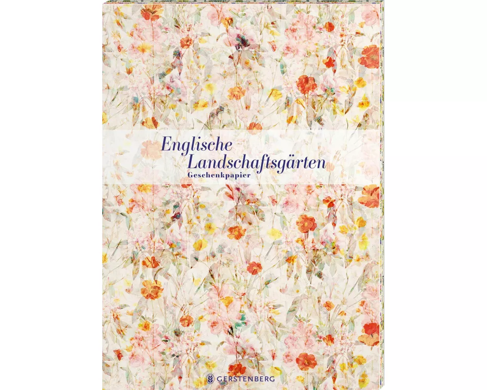 Geschenkpapier-Heft Englische Landschaftsgärten
