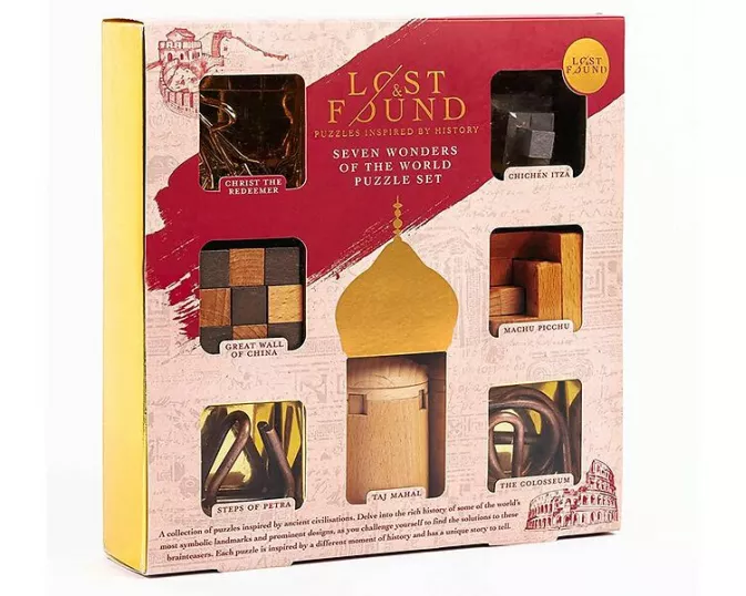Seven Wonders of the World Puzzle Set
