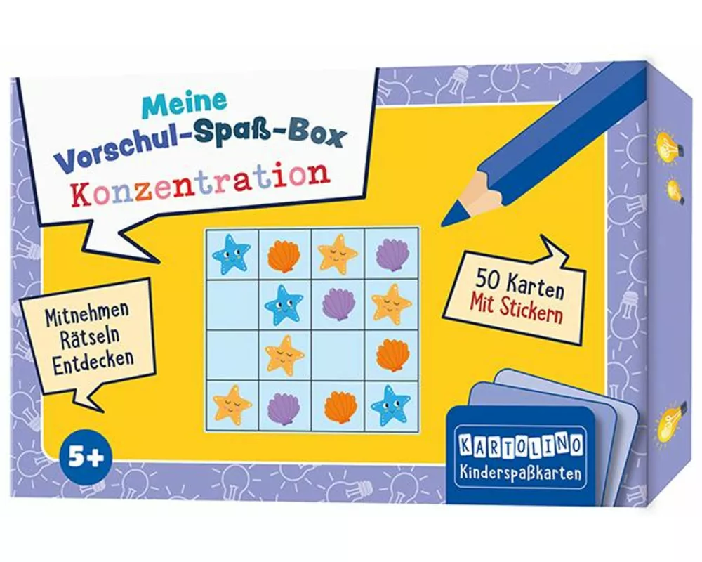 Meine Vorschul-Spaß-Box: Konzentration