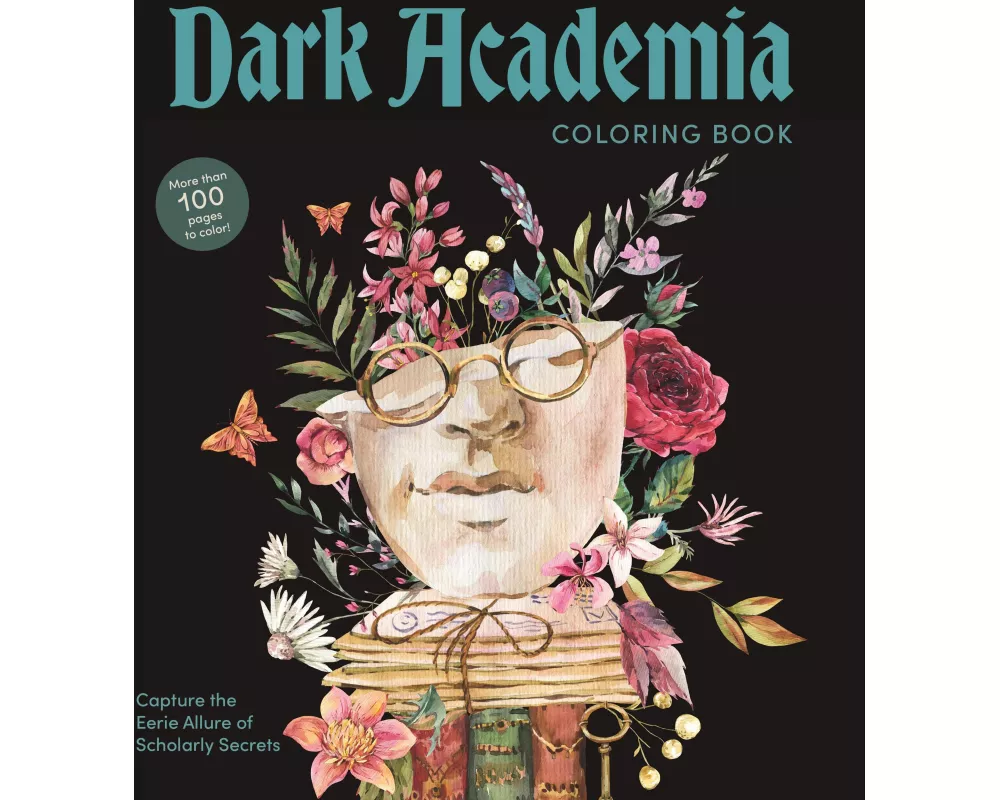 Dark Academia Coloring Book
