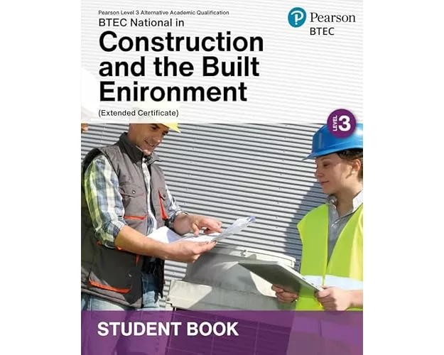 L3 AAQ BTEC National 2025 Construction and the Built Environment Ext Cert Student Book (Print)